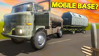 I Found a Mobile Base Truck Trailer in the NEW Long Drive Update?!