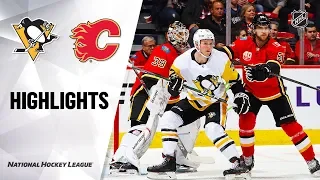 NHL Highlights | Penguins @ Flames 12/17/19