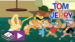 The Tom and Jerry Show | Jerry's Party | Boomerang UK 🇬🇧