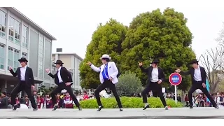 【慶應大学 MJ club】 "Thriller" "Beat It" "Smooth Criminal" - by Michael Jackson in 2016 新歓 @中庭ステージ