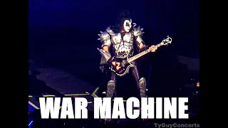 KISS - LIVE - War Machine (AUDIO)