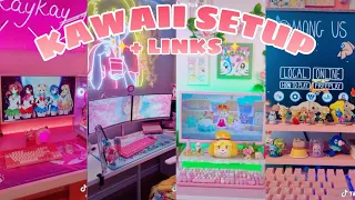 Kawaii Gaming Setup + Links 🎮💗 - TikTok Compilation