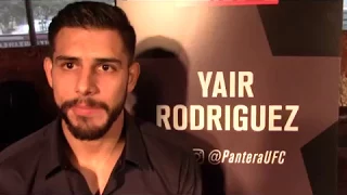 UFC Yair Rodriguez: "I'm fighting Frankie Edgar because beating him puts me closer to a title shot"