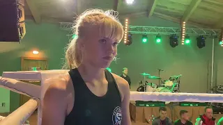 Marie Ruumet vs Sigrid Kapanen 2019 at Mõisaküla Fight in Estonia