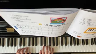 “ All the Raindrops” My First Piano Adventure Lesson Book C