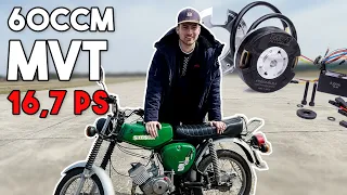 60ccm Simson 16,7ps +110kmh und MVT Rennzündung mit Licht PZ-Tuning