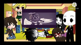 Creepypasta react to Afton family/ part 3 of William Afton and Micheal Afton meets the Creepypasta