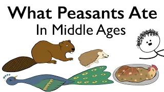 What did PEASANTS EAT in The Middle Ages?