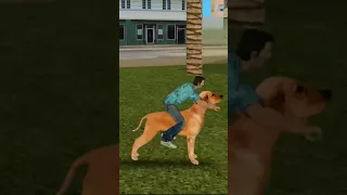 Tommy's Pet Dog in GTA Vice City #Shorts