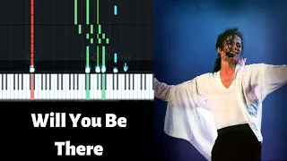 Will You Be There Instrumental Piano Cover - Michael Jackson