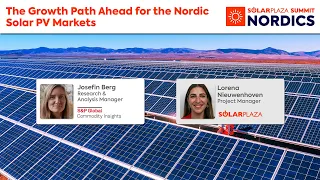 The Growth Path Ahead for the Nordic Solar PV Markets | Solarplaza Webinar