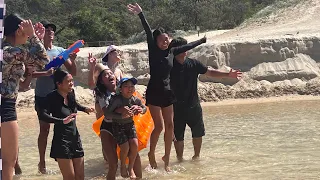 Day 4 K’gari (Fraser island) Eli creek with Kuya Neil Lagalag