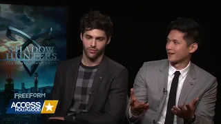 Matthew Daddario & Harry Shum Jr  (shumdario) On Becoming Part Of Shadowhunters