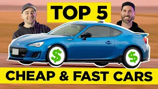 The 5 BEST CARS that are CHEAP and FAST that you can BUY NOW | MCM