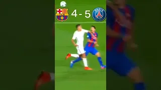 Greatest Comeback 😱 FCB VS PSG 2017 #football