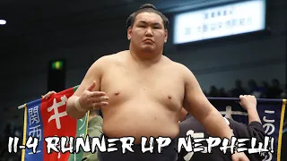 Hoshoryu's Ozeki Runner-Up 11-4! All 15 days of his Haru Basho 2024