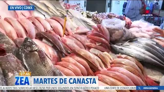 Así los precios de los pescados y mariscos en La Nueva Viga esta Semana Santa | Francisco Zea