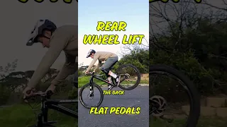 How to Lift the Rear Wheel on your Bike💥#mtb #mountainbike #mtbskills #short #shortsvideo