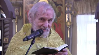 Проповедь на Литургии 17 10 2021 прот. Александр Борисов