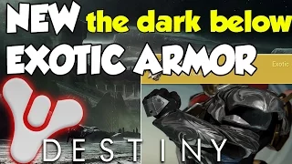 Destiny - The Dark Below EXOTIC TITAN Arms - Ruin Wings - FIRST LOOK !