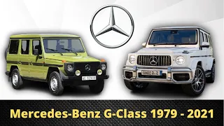 Mercedes-Benz G-Class Evolution (1979 - 2021) | Mercedes-Benz G-Class Then And Now