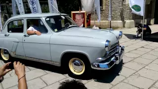 1958 GAZ M21-01 Volga in motion and perfect condition