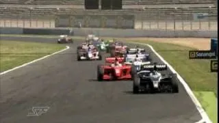 Spectacular accident at Magny-Cours by SF 2008 Champion Davide Rigon- (Olympiacos)