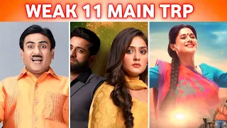 Sony Sab Weak 11 Main TRP | Sab TV Weak 11 TRP 😱