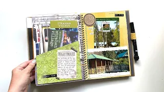 Travel Smash Book | Simple Travel Scrapbooking Idea & Flip Through