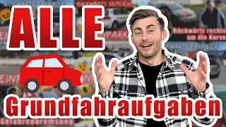 ALLE Grundfahraufgaben PKW für Klasse B/BF17 zusammengefasst 🚗 | Prüfungswissen