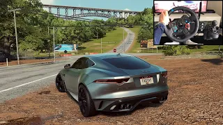 NFS HEAT JAGUAR F-TYPE R COUPE - Logitech g29 gameplay