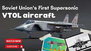 F-35B's Secret Soviet Cousin : Yak-141 | World's first supersonic VTOL aircraft #video #aircraft