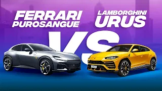 Ferrari Purosangue vs Lamborghini Urus - World’s Most Exotic SUVs?