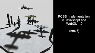 PCSS ( Soft Shadows ) with JavaScript and WebGL