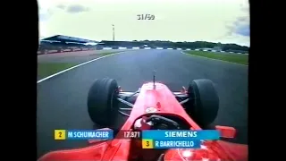 F1, Silverstone 2001 (Race) Michael Schumacher OnBoard