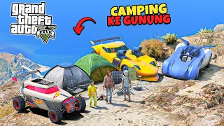 Konvoi 3 Bocil Ke Gunung Pake Mobil Hotwheels Untuk Camping Di GTA 5 Mod