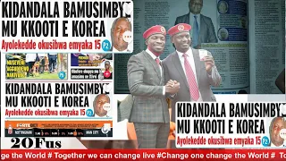 BWINO AVUDEYO KU KIDANDALA GWEBAKWATIRA E KOREA NGA AFERA NAWAYIRIZA BOBI WINE OMUTUMA BIRIMU M7