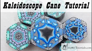 Easy Polymer Clay Cane: Kaleidoscope Cane Tutorial