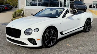 Bentley Continental GT V8 White Walkaround & Interior