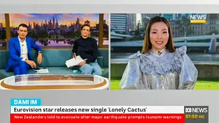 Dami Im - Lonely Cactus Interview - ABC News Breakfast