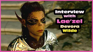 Interview with Lae'zel - Voiced / Acted by Devora Wilde | Baldur's Gate 3 | #baldursgate3 #bg3