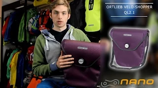 Ortlieb Velo-Shopper QL2.1 wasserdichte Fahrradtasche PVC-frei Produktvideo von NANO Bike