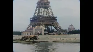 Paris, France (1890) Colored 4k