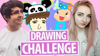 Drawing YouTuber Fan Art Challenge!