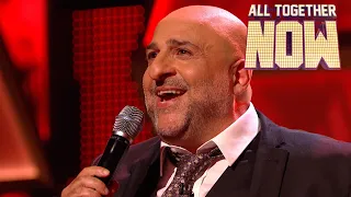 Omid Djalili blows the 100 away with Dean Martin classic | All Together Now Celebrities