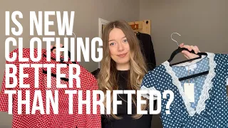 Thrifted Clothing VS New Clothing, Which Outfit Would You Pick?