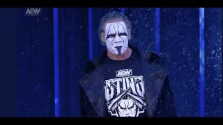 STING DEBUTS ON AEW DYNAMITE!!!