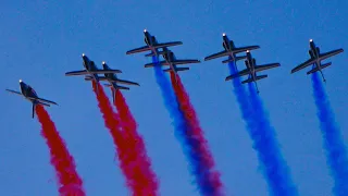 Golden Hour Patrouille de France Downward Bomb Burst [4K]