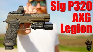 New Sig P320 AXG F 9mm Legion First Shots: The Best P320 Yet?