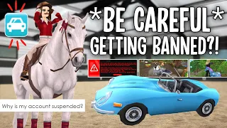 *IMPORTANT* BE CAREFUL OF THIS IN STAR STABLE!! HORSES TURNING IN CARS, BANS, CHEATERS & MORE!